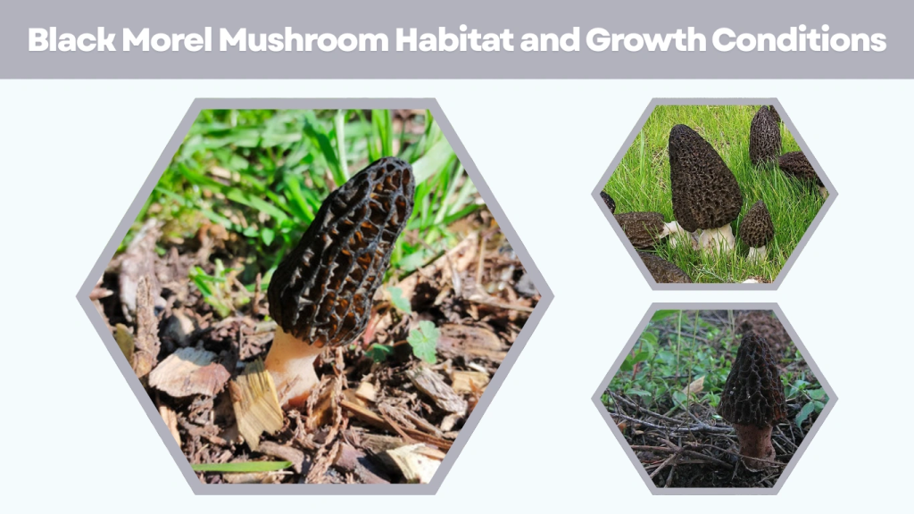 Black Morel Mushroom Habitat and Growth Conditions