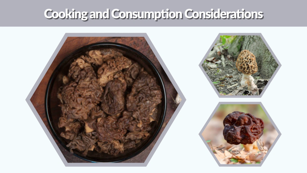 Cooking and Consumption Considerations