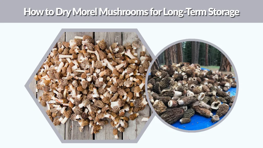 How to Dry Morel Mushrooms for Long-Term Storage