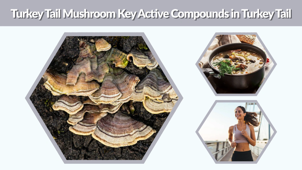 Turkey Tail Mushroom Key Active Compounds in Turkey Tail