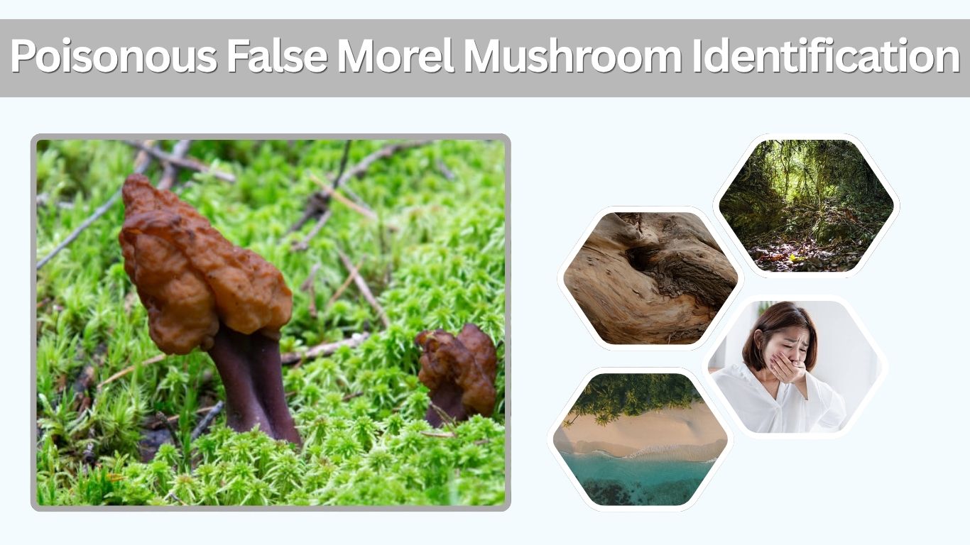 Poisonous False Morel Mushroom Identification Guide