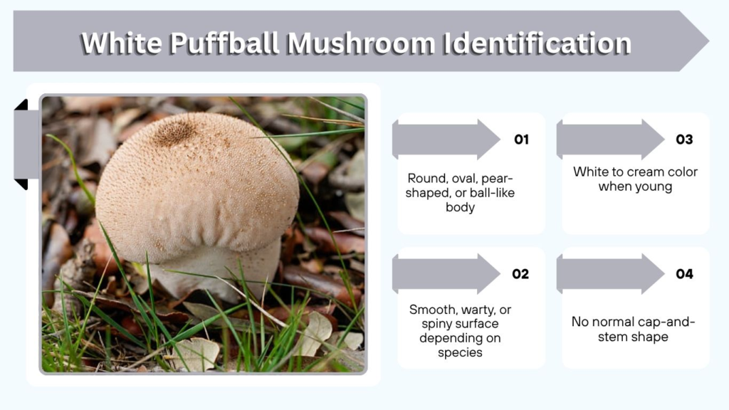 White Puffball Mushroom Identification