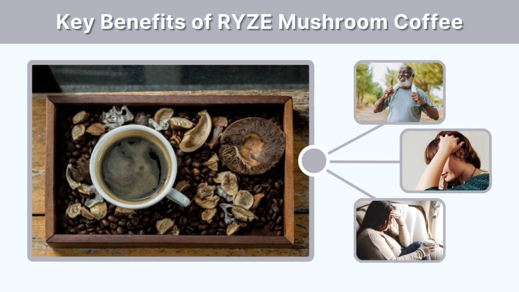 Key Benefits of RYZE Mushroom Coffee