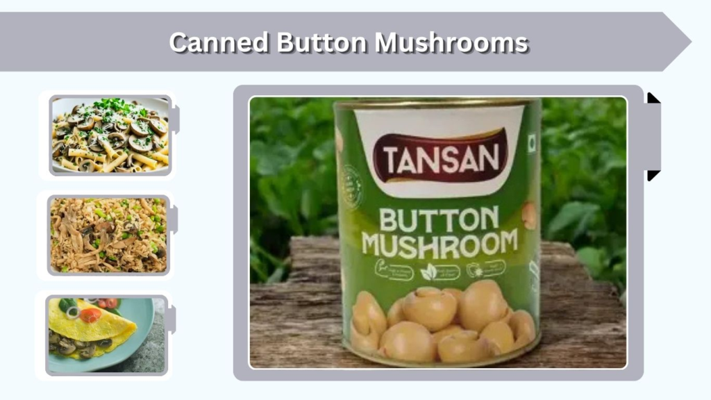 Canned Button Mushrooms